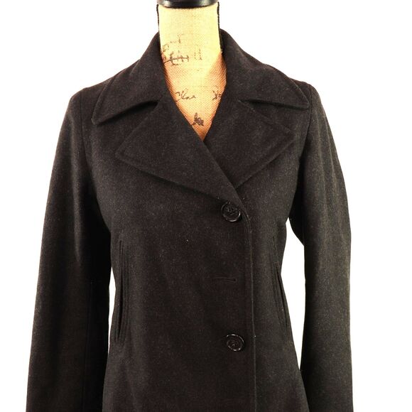 J. Crew Thinsulate Wool Blend Coat size XS - Picture 2 of 12